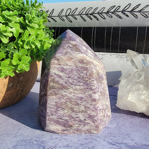 Lepidolite Tower "F"