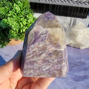 Lepidolite Tower "F"