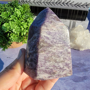 Lepidolite Tower "F"