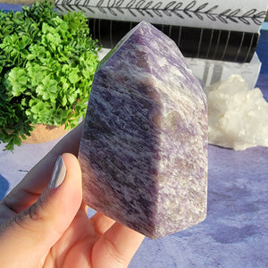 Lepidolite Tower "F"