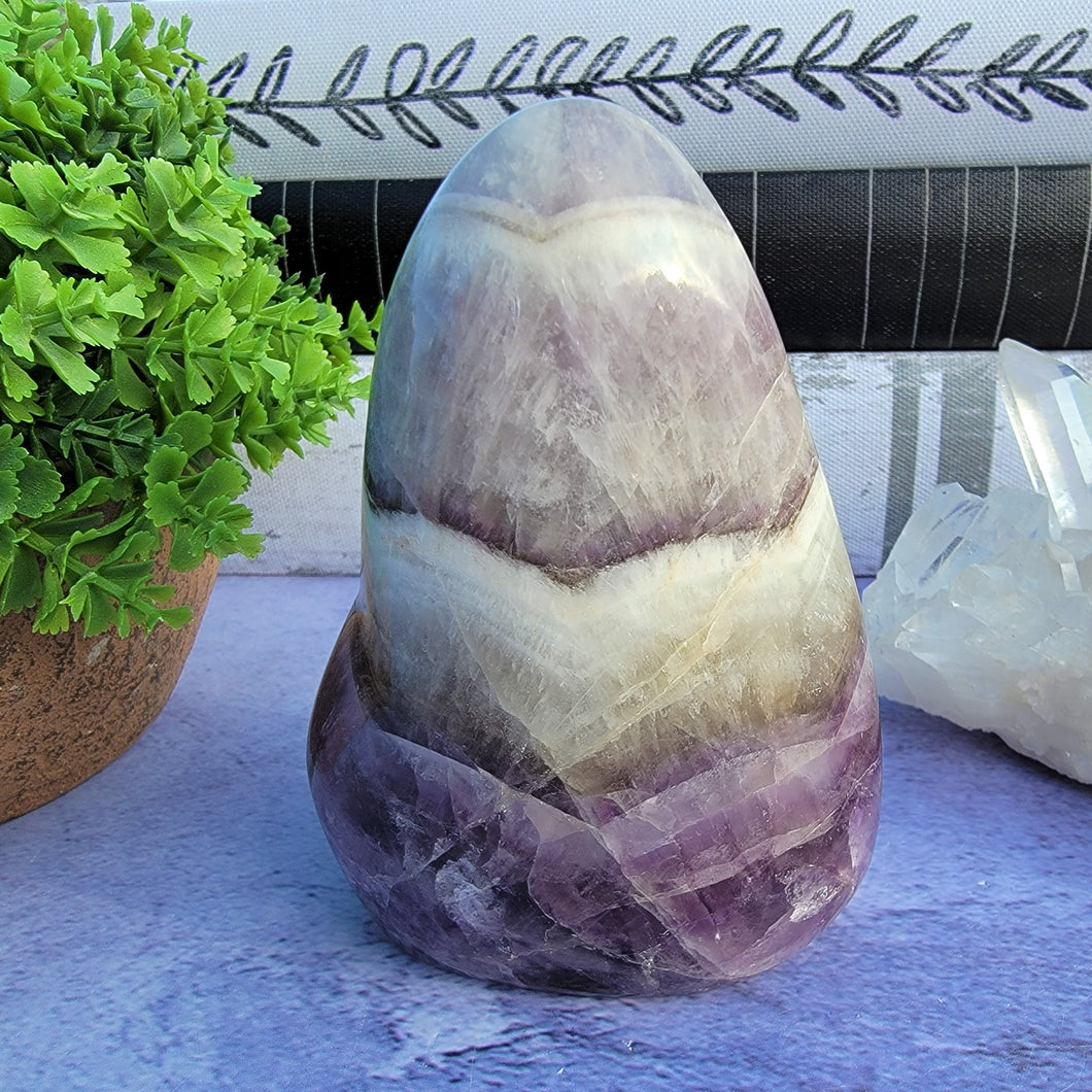 Chevron Amethyst Freeform 