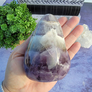 Chevron Amethyst Freeform "A"