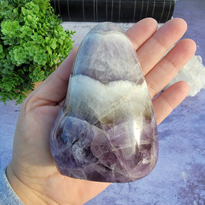 Chevron Amethyst Freeform "A"