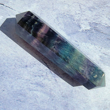 Load image into Gallery viewer, Rainbow Fluorite DT Wand &quot;C&quot;