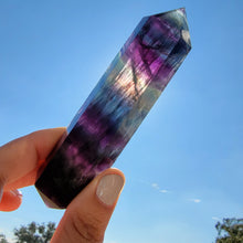 Load image into Gallery viewer, Rainbow Fluorite DT Wand &quot;C&quot;