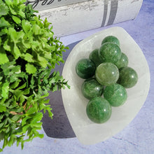 Load image into Gallery viewer, Green Strawberry Quartz Mini Spheres