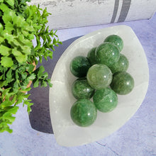 Load image into Gallery viewer, Green Strawberry Quartz Mini Spheres