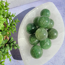 Load image into Gallery viewer, Green Strawberry Quartz Mini Spheres