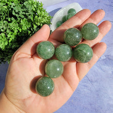 Load image into Gallery viewer, Green Strawberry Quartz Mini Spheres