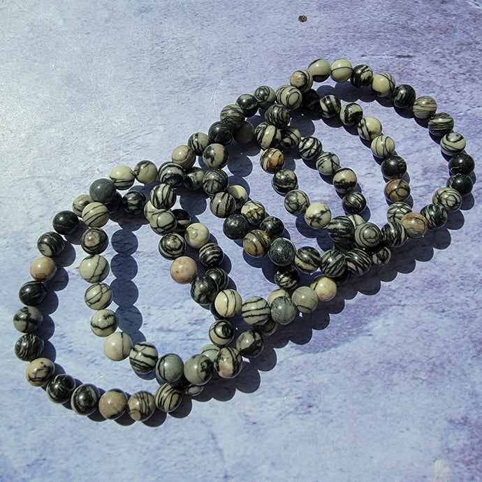 Spiderweb Jasper Bracelet