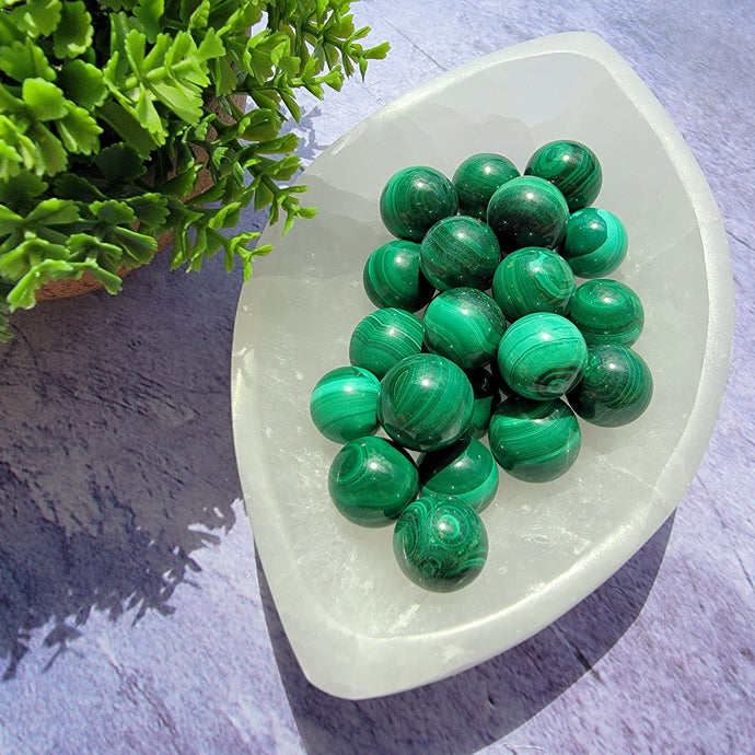 Malachite Mini Spheres