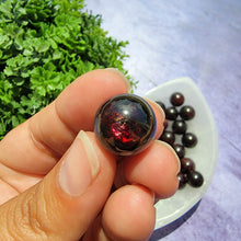 Load image into Gallery viewer, Garnet Mini Spheres