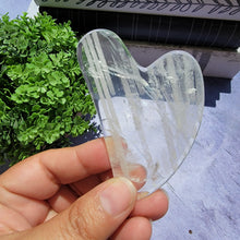 Load image into Gallery viewer, Clear Quartz Gua Sha