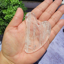 Load image into Gallery viewer, Clear Quartz Gua Sha