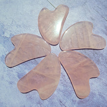 Load image into Gallery viewer, Rose Quartz Gua Sha