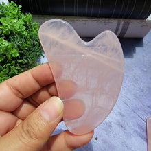 Load image into Gallery viewer, Rose Quartz Gua Sha