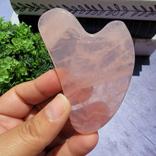 Load image into Gallery viewer, Rose Quartz Gua Sha