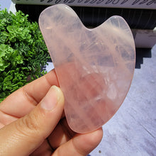 Load image into Gallery viewer, Rose Quartz Gua Sha