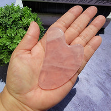 Load image into Gallery viewer, Rose Quartz Gua Sha