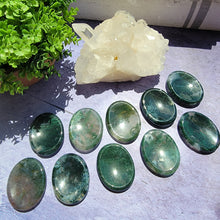 Load image into Gallery viewer, Moss Agate Worry Stones