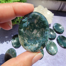 Load image into Gallery viewer, Moss Agate Worry Stones