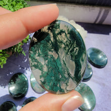 Load image into Gallery viewer, Moss Agate Worry Stones