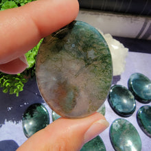 Load image into Gallery viewer, Moss Agate Worry Stones