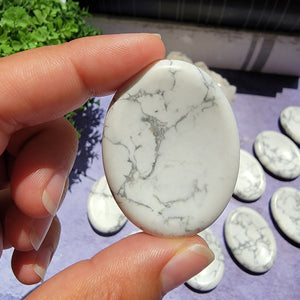 Howlite Worry Stones