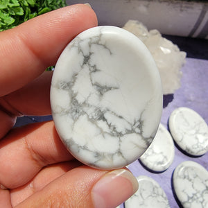 Howlite Worry Stones