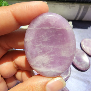 Lepidolite Worry Stones