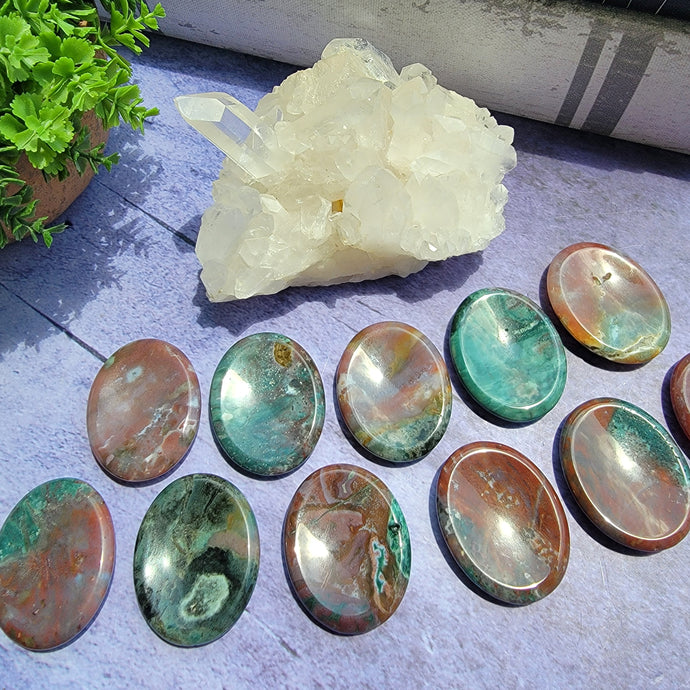 Ocean Jasper Worry Stones