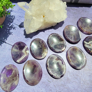 Amethyst Worry Stones