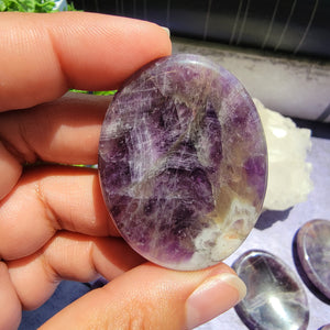 Amethyst Worry Stones