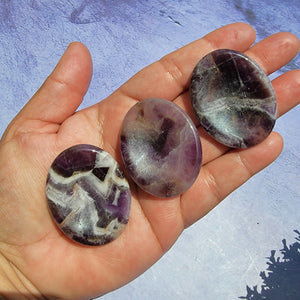 Amethyst Worry Stones