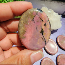 Load image into Gallery viewer, Rhodonite Worry Stones