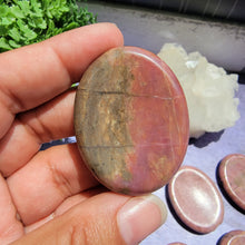 Load image into Gallery viewer, Rhodonite Worry Stones