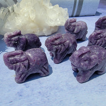 Load image into Gallery viewer, Lepidolite Elephant