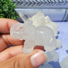 Load image into Gallery viewer, Clear Quartz Elephant