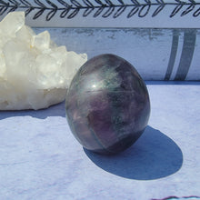 Load image into Gallery viewer, Rainbow Fluorite Skull &quot;G&quot;