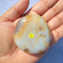 Load image into Gallery viewer, 8th Vein Ocean Jasper Palm Stone &quot;O&quot;