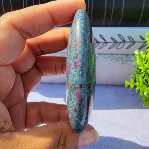 Ruby in Kyanite Palm Stone "J"