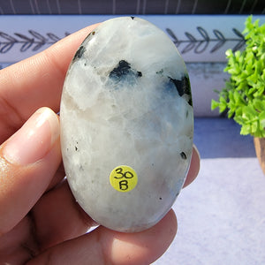 Rainbow Moonstone Palm Stone "B"