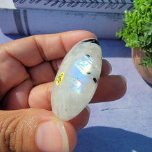 Load image into Gallery viewer, Rainbow Moonstone Palm Stone &quot;B&quot;