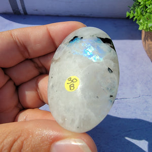 Rainbow Moonstone Palm Stone "B"