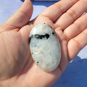 Rainbow Moonstone Palm Stone "B"