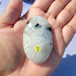 Rainbow Moonstone Palm Stone "B"