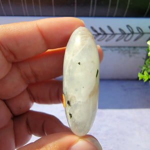 Rainbow Moonstone Palm Stone "E"