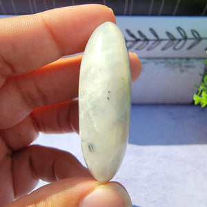 Rainbow Moonstone Palm Stone "E"