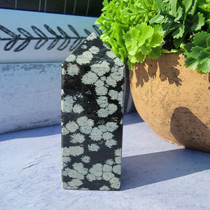 Snowflake Obsidian Tower 