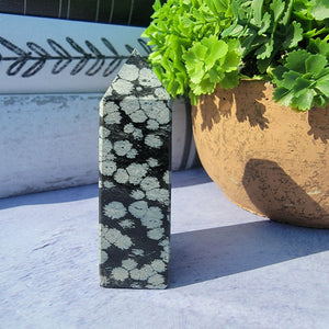 Snowflake Obsidian Tower "B"